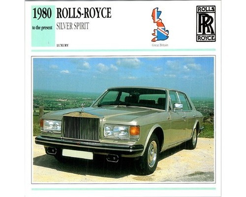 Rolls royce silver spirit - rolls-royce, 1980