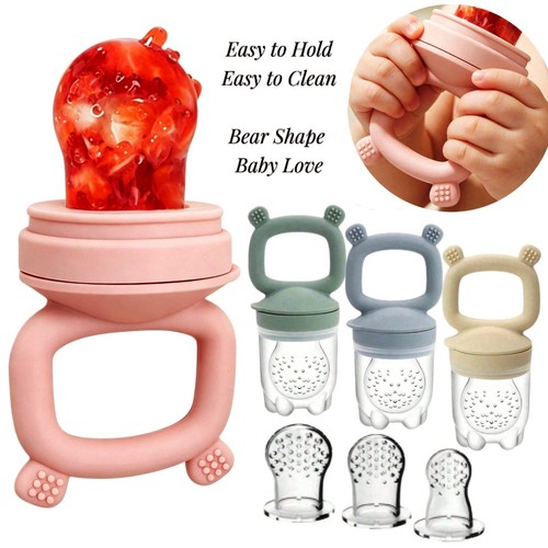 3pcs silicone baby fruit - 3pcs,