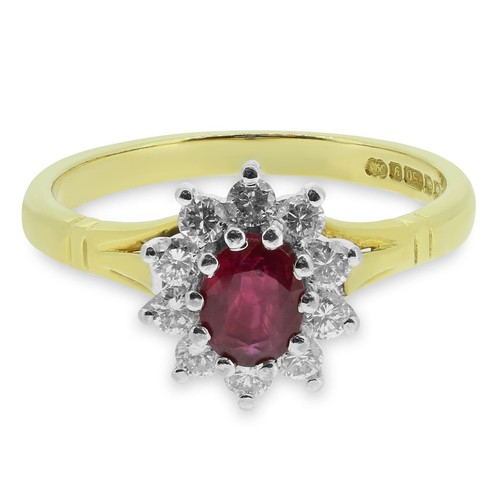 18ct yellow and white gold - yellow,