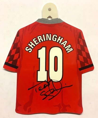 Teddy sheringham signed - teddy,