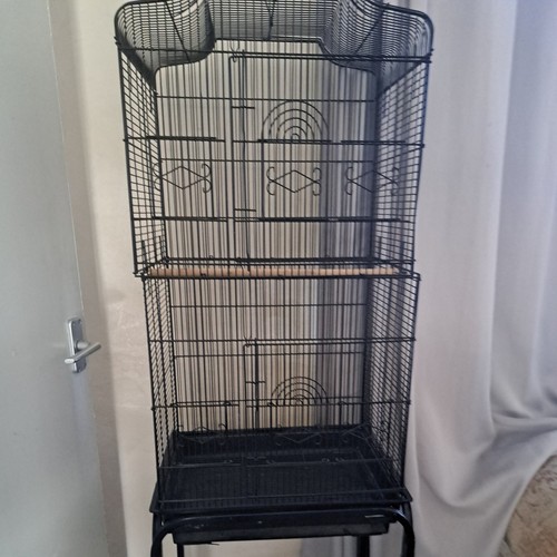 Black metal bird - metal,