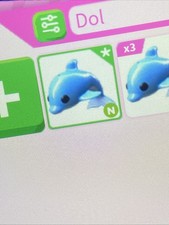 neon dolphin in adopt me (see