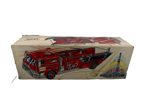 Vintage 1970 hess fire truck - vintage,
