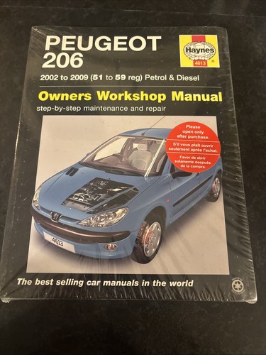 Peugeot 206 haynes manual - peugeot,