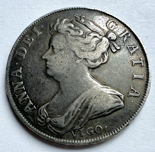 1703 half crown - 1703,