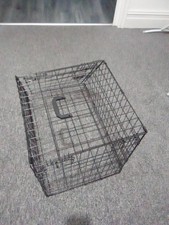 Pawhut Dog Cage,Black Metal Kennel Cage.480mm×760mm×550mm