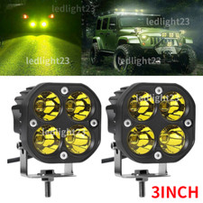 Pair 3'' LED Work Lamp Driving