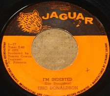 ERIC DONALDSON ~ I'M INDEBTED