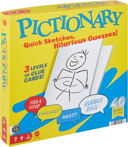 Mattel games pictionary family - mattel,