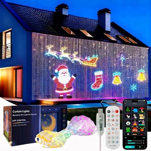 Smart led curtain - curtain, light