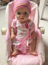43cm Baby Born Doll With Car