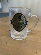 Vintage Promo Miniature Guinness Glass Brass Embossed Tankard 250th Anniversary