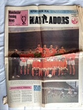 Manchester United v Real Madrid 1968 European Cup Semi Final Souvenir Preview
