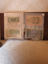 Banknote Album Collection of 25 Notes In Total - Never Been Out Of The Sleeves