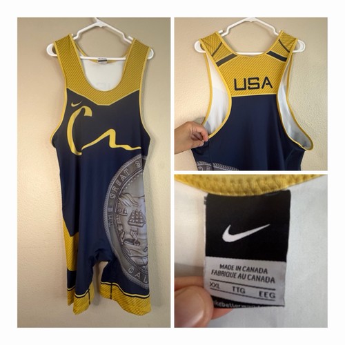 Nike usa wrestling singlet - ca,
