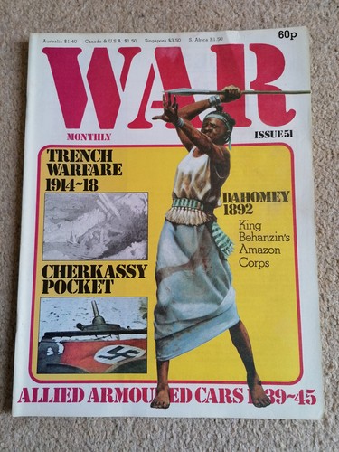 War monthly magazine issue - war,