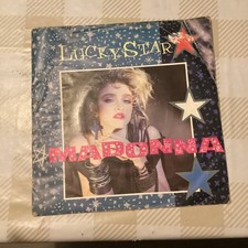 madonna = lucky star 7 vinyl EX  