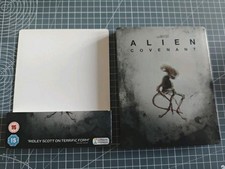 ALIEN COVENANT HMV EXCLUSIVE 4K LTD EDITION BLU RAY STEELBOOK like new