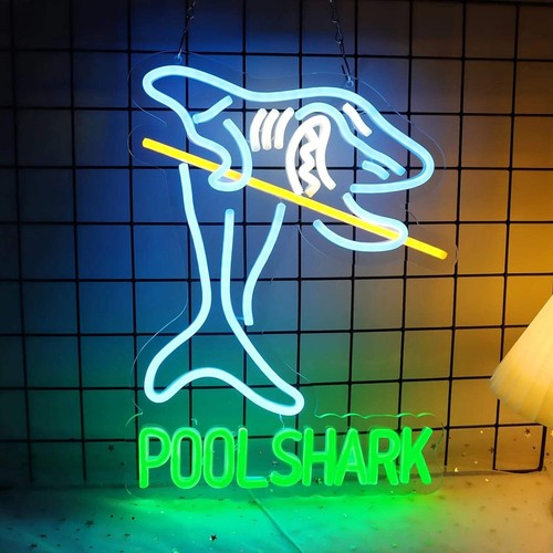 Pool shark neon - pool, sign