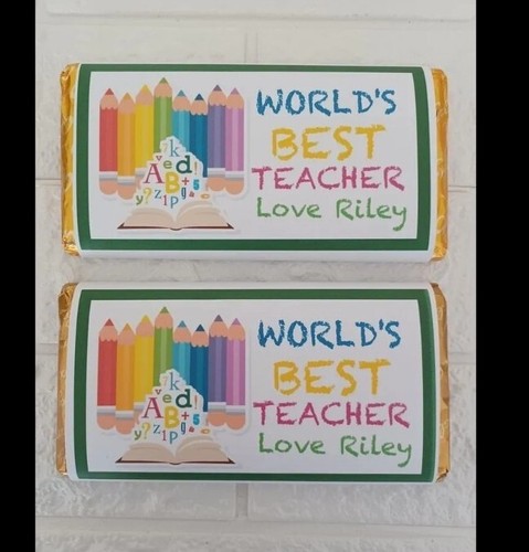 Teacher gift chocolate - x,