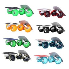 1 Pair Professional  Board Adult Children Four Wheel Brush Street Skateboard