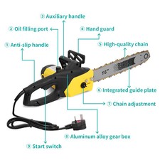 40cm Bar 16" Chainsaw Corded