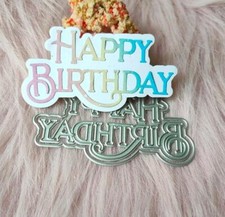 Happy Birthday Metal Cutting