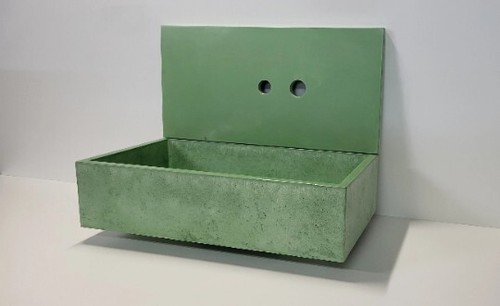 Concrete kitchen sink - kitchen, belfast