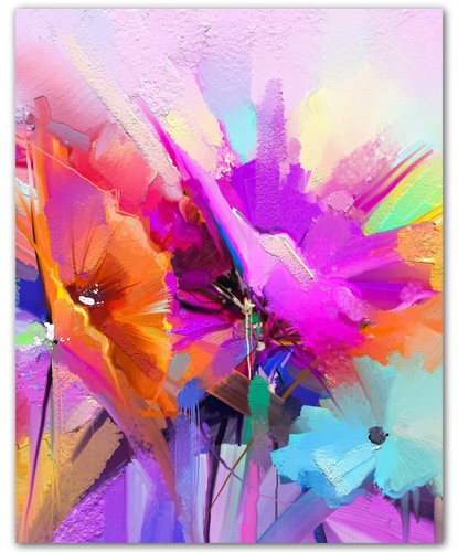 Botanical neon petal - botanical,