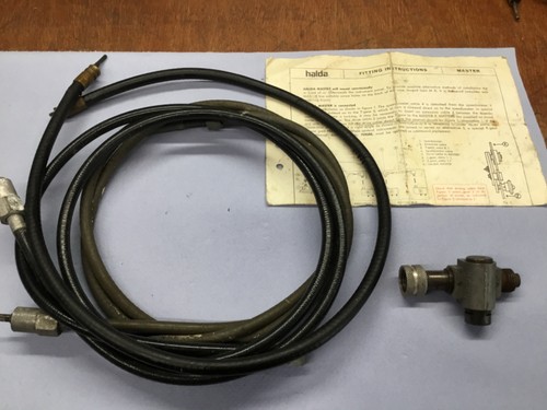 Halda rally tripmeter cables