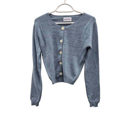 Brora cardigan size blue - uk,
