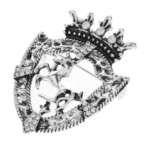 Rhinestone brooch german - rhinestone,