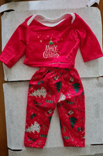 18 inch 45cm doll christmas pyjamas for our generation designafriend etc