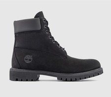 Timberland Premium 6inch Boots Women’s Black Size UK6 #REF17