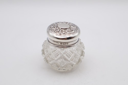 Antique sterling silver topped - sterling,