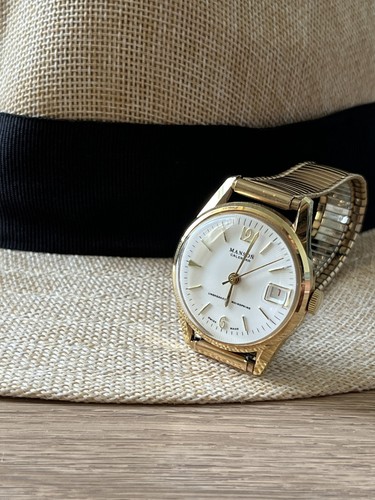 Manson calendar watch vintage - manson,