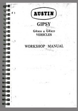 AUSTIN GIPSY WORKSHOP MANUAL