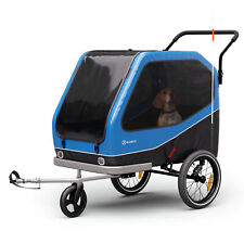 Bike Cargo Trailer 324 L Multipurpose Bicycle Cart Trailer Storage Box Foldable