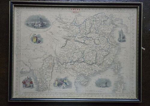 China antique map 1851 - map, 1851.