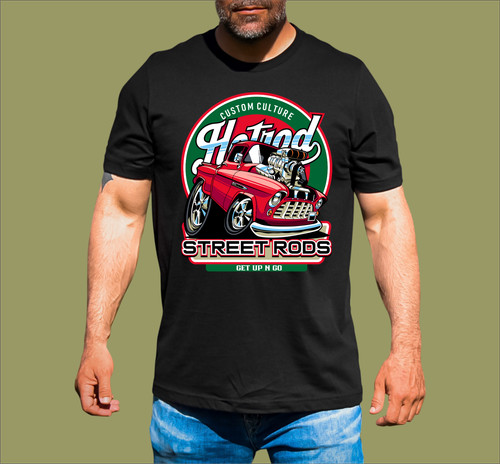 Cartooned chevy truck shirt - cartooned, t-shirt