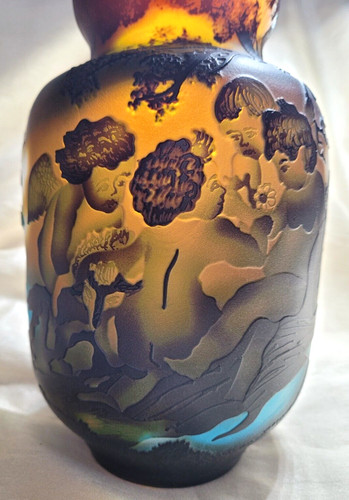 Art nouveau cameo - art,