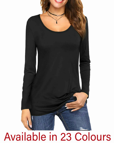 Women ladies long - women's, sleeve