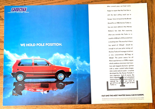 Fiat uno turbo - turbo, 1980s