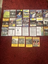 Bulk Buy 25 Football Programs 1960/70s Onwards and Friendlys Good Condition