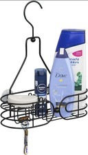 Black Hanging Shower Caddy