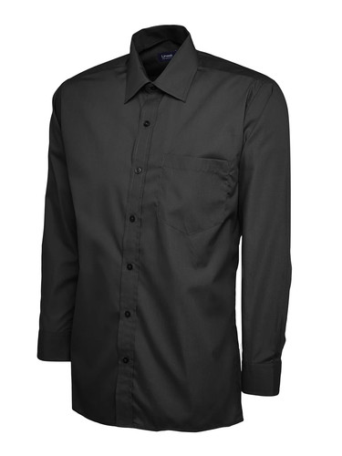 Uneek men poplin full - poplin, sleeve