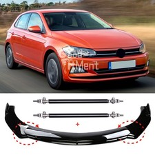 Glossy Black Front Bumper