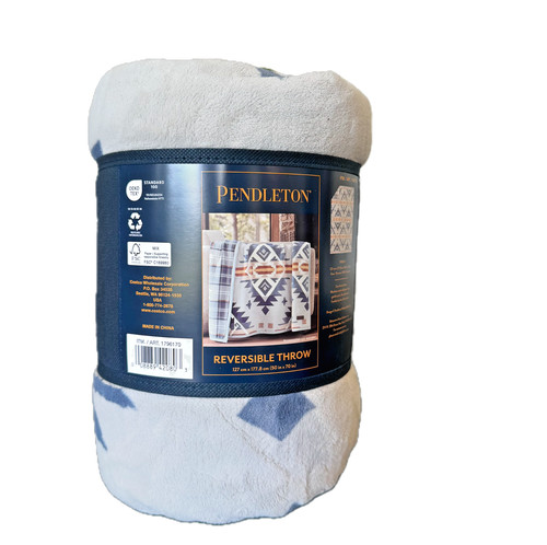 Pendleton reversible throw - reversible, 50"