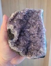 Amethyst Geode Cut Base Druze