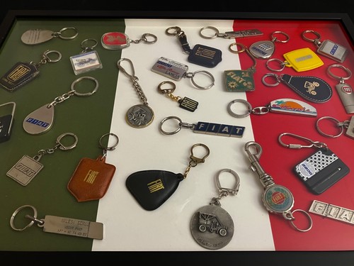 Keyrings fiat alfa - keyrings, lancia